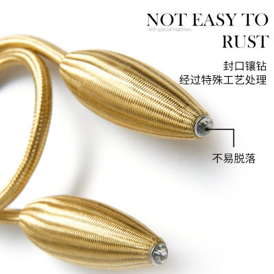 Sujetador de cortinas flexible