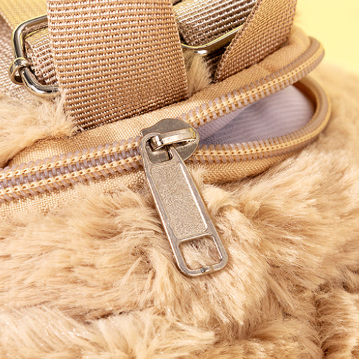 Mochila con osito de peluche