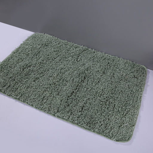 Alfombra absorbente de color puro.