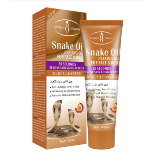 Crema tipo veneno de serpiente