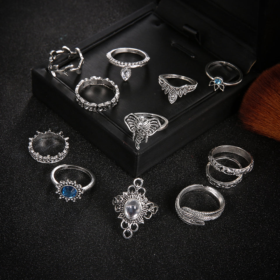 Set de 12 anillos