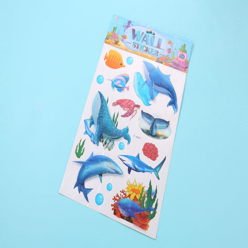 Sticker decorativo vida marina