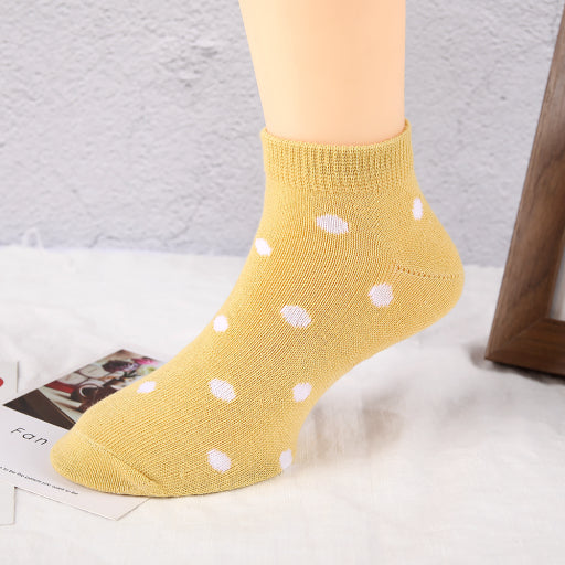 Calcetines infantiles lindos de lunares (3 pares)