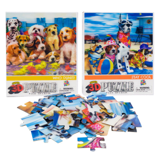 Rompecabezas 3D Stay Cool/Who Dunit De 50 Piezas