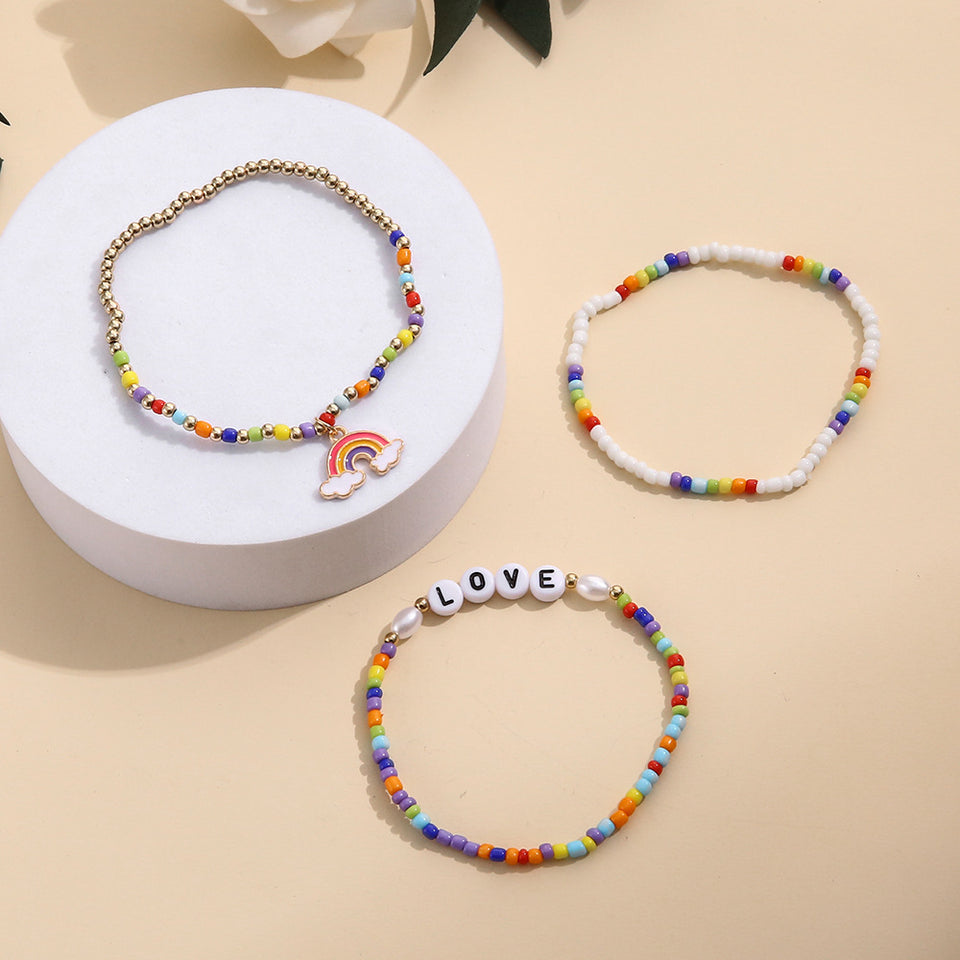 Pulseras arcoiris