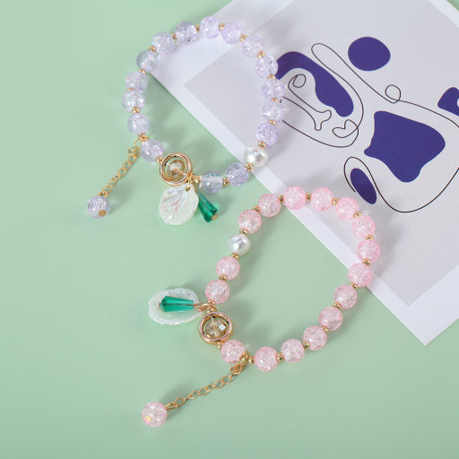 Pulsera de cuentas con forma de pagoda