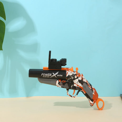 Pistola Gatling de balas blandas