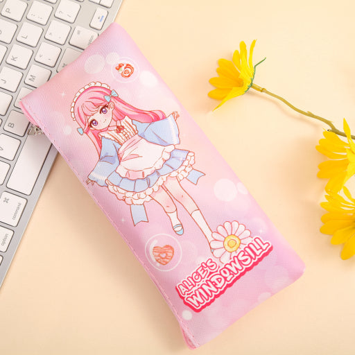 Portatodo triangular niña con falda