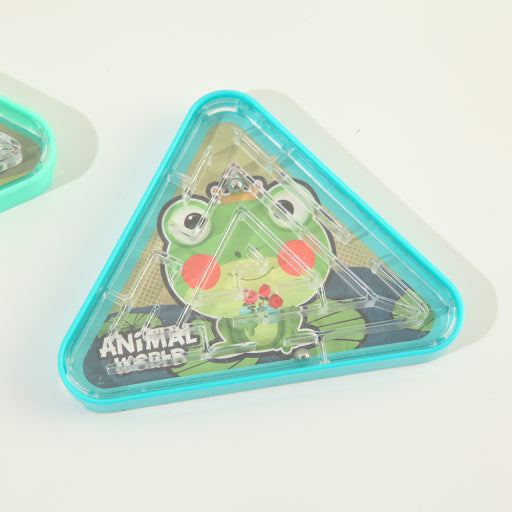 Laberinto triangular de animales