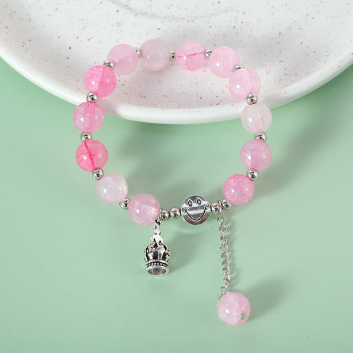 Pulsera de cuentas de ágata sintética