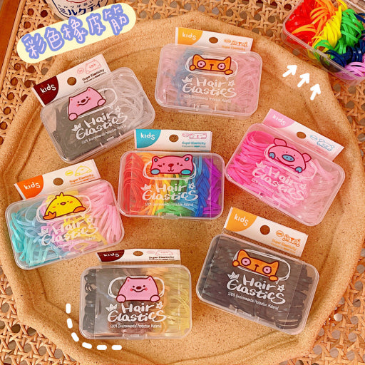 Caja con liguitas