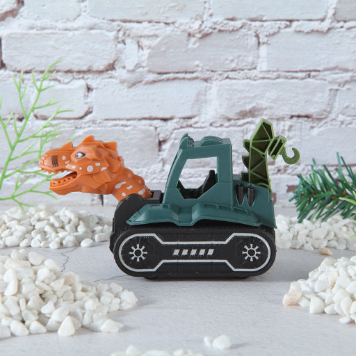coche de juguete de dinosaurio