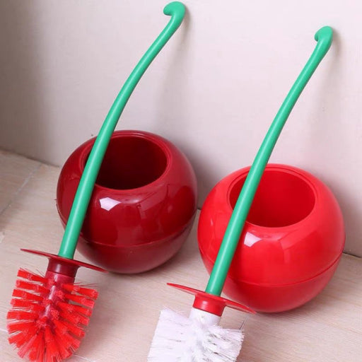 Cepillo en forma de cereza para baño
