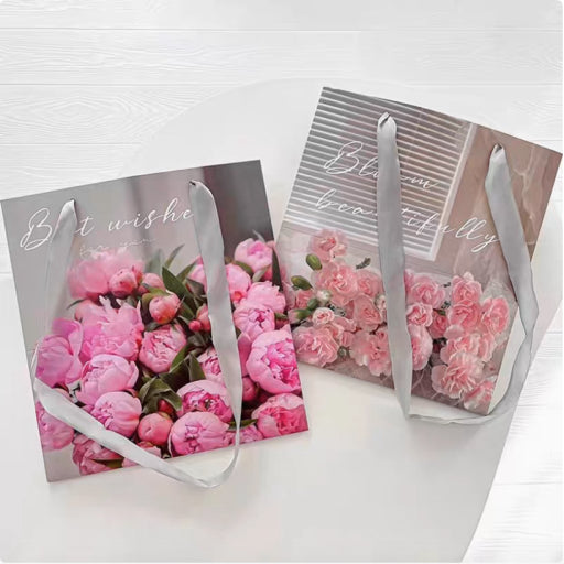 Bolsa de regalo flores