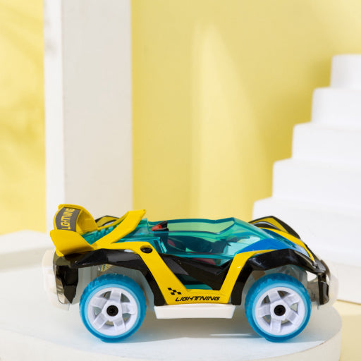 Coche deportivo de potencia de retorno de montaje de aleación DIY