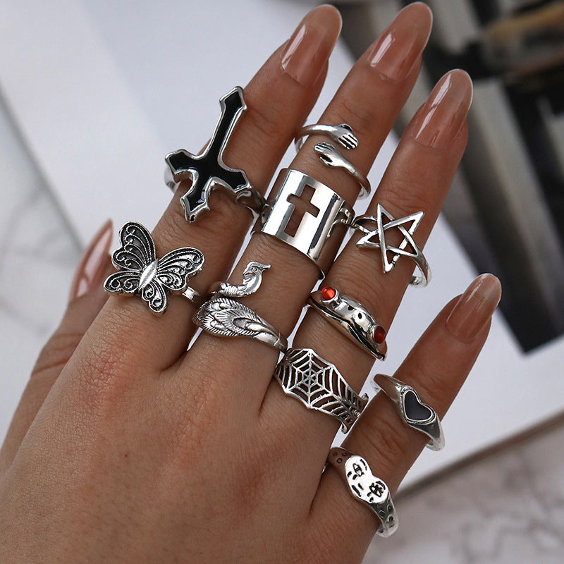 Anillos de cruces
