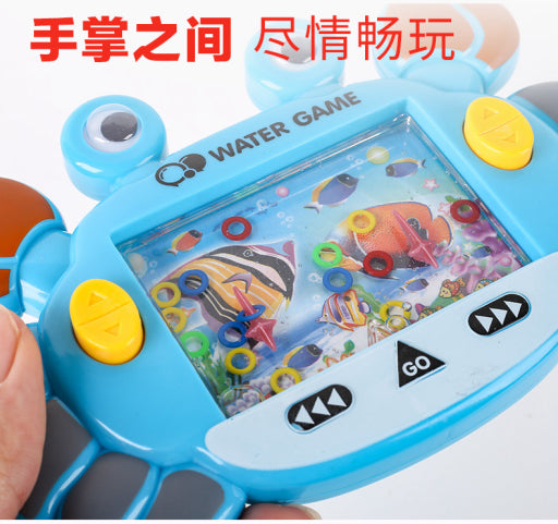 Juego de agua de cangrejo
