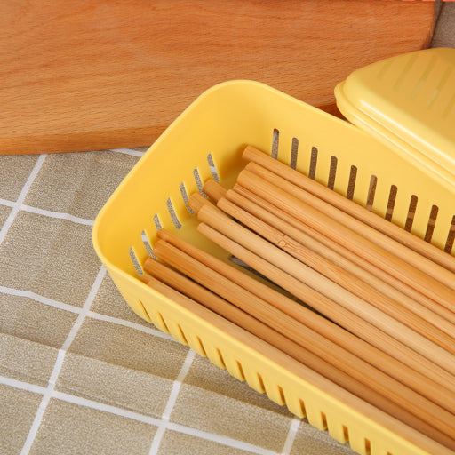 caja de palillos rectangular