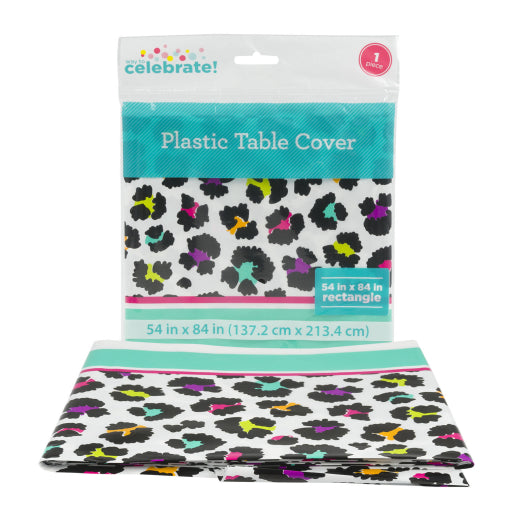Cubierta De Mesa Rainbow Leopard