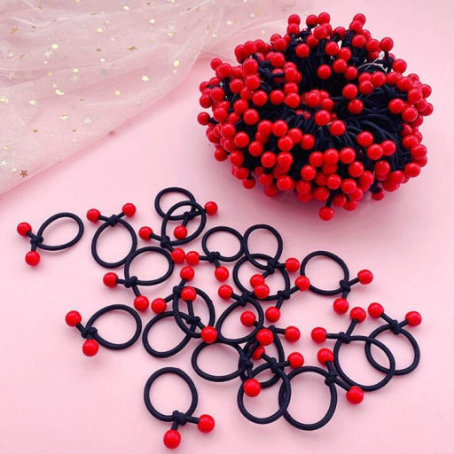 Ligas para el cabello con diseño de cordón