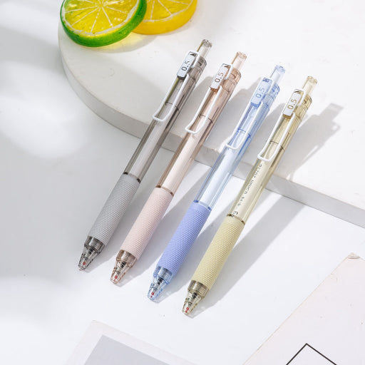 Bolígrafo de gel de secado rápido.