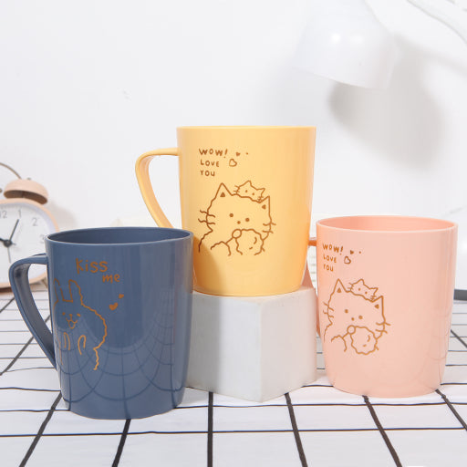 taza de enjuague bucal para cepillo de dientes de animales