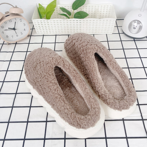 Pantuflas de algodón para hombre Cloud Pineapple Velvet (Gris)