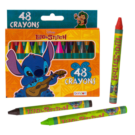 Crayones Disney Stitch De 48 Quilates