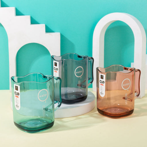 Vaso de enjuague bucal curvo