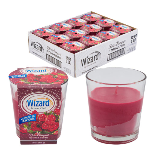 Vela Perfumada Wizard Rose Bouquet