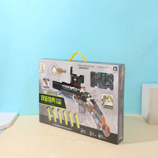 Pistola Gatling de balas blandas