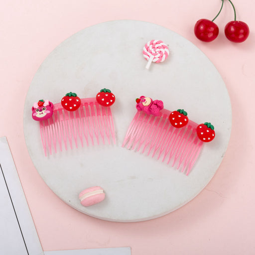 Peineta Infantil Oso Fresa