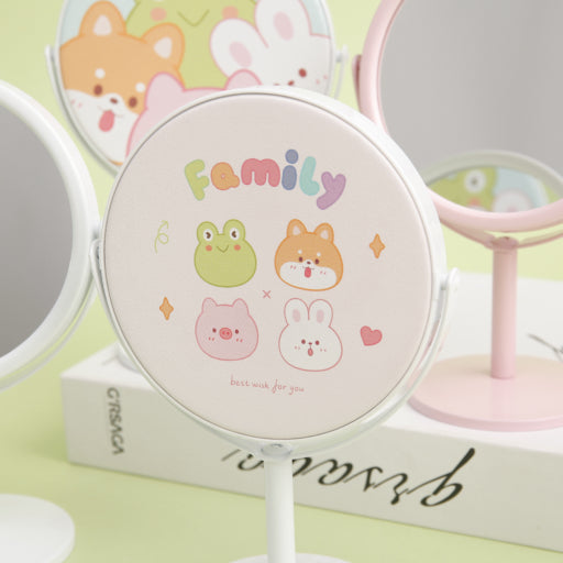 Espejo de mesa grande Happy Family
