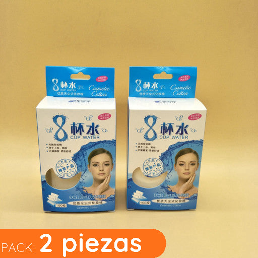 Algodón para limpieza facial