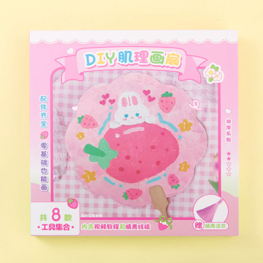 Juego de pasteles al óleo con cuadrícula de cuatro