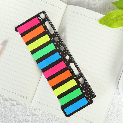 Notas Post-it fluorescentes de colores