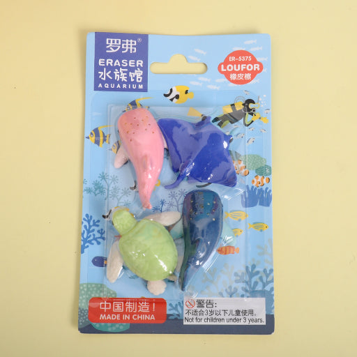 Set de gomas de acuario