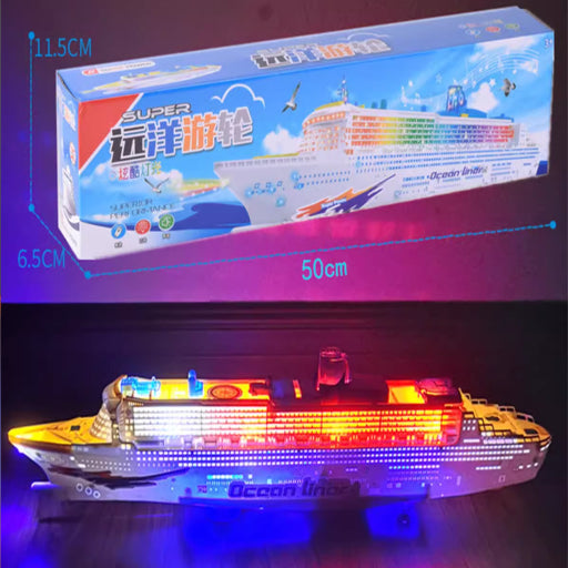 Barco con luz