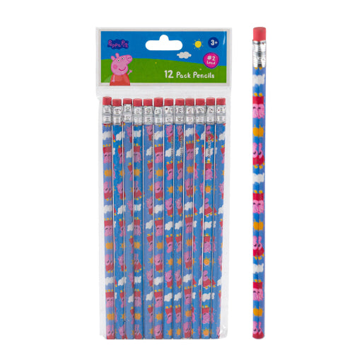 Peppa Pig Lápices De 12 Quilates