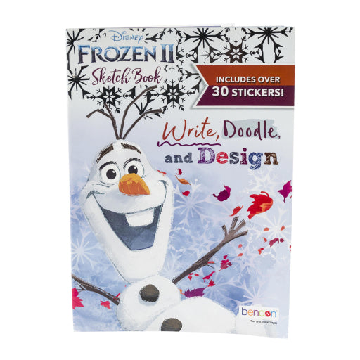 Cuaderno De Bocetos De Lujo Frozen 2