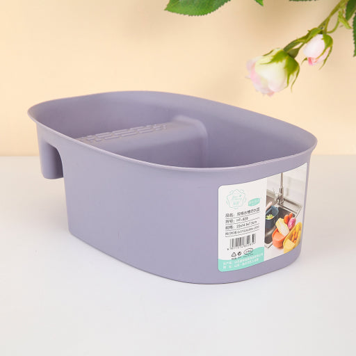 Cesta de drenaje para fregadero de dos compartimentos