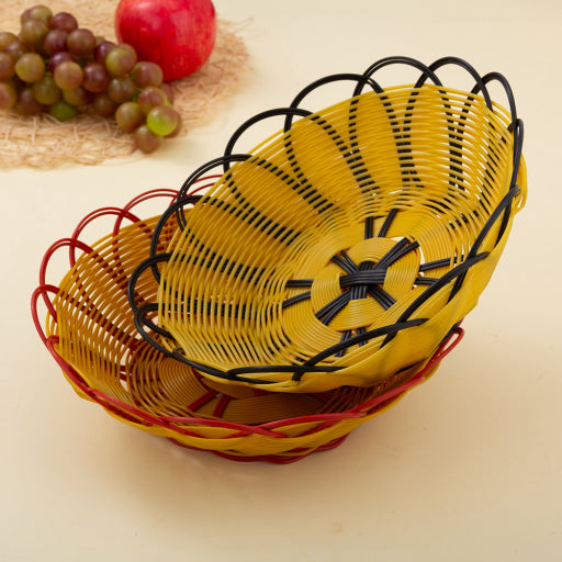 Cesta de almacenamiento de encaje grande
