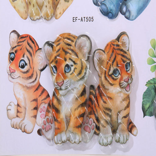 stickers pintado de animales