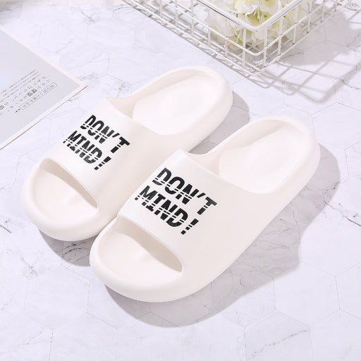 Sandalias cómodas con letras para hombre