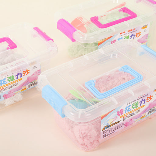 Caja cuadrada pequeña de arena