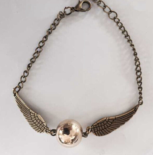 Pulsera de snitch dorada