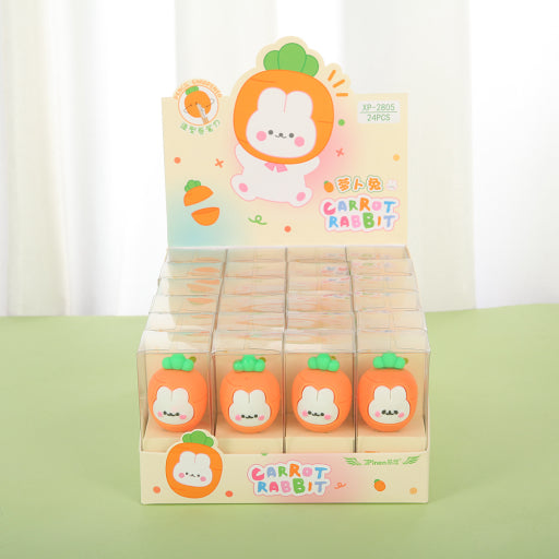 Sacapuntas de zanahoria