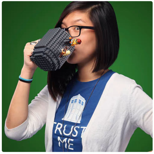 Taza de bloques de construcción