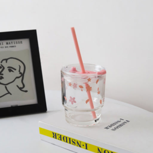 Vaso Pequeño Nudo de Bambú Flor de Cerezo (350ml)