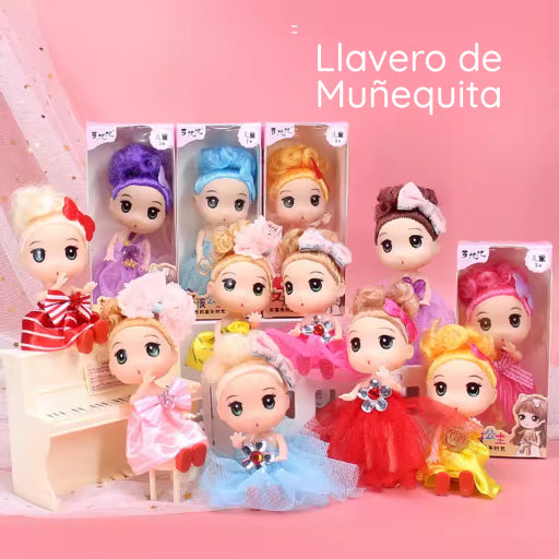 Llavero de muñequita